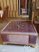 Sofa center table with storage