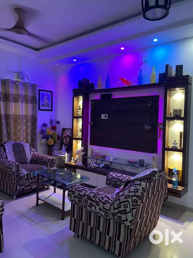 2bhk fully furnished flat available for rent at sun Pharma road