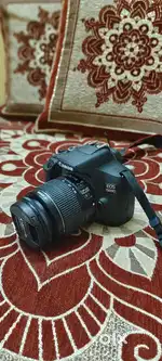 Canon EOS 1500D DSLR + 18-55mm Lens + Canon 50mm f/1.8 Prime