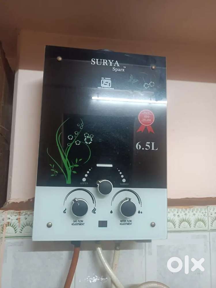 Gas Geyser Surya Sparx 6.5 L