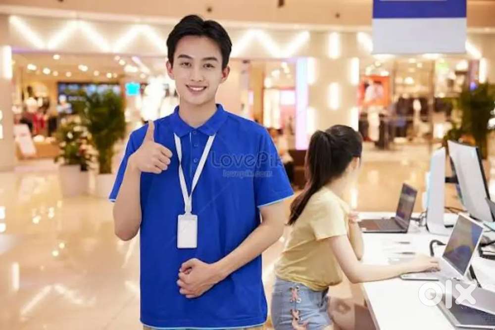 Arali mall sales man and girls job