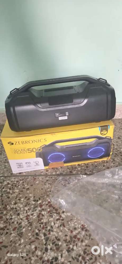 Zebronics Sound Feast 500 Bluetooth Speaker – Great Bass, Like New