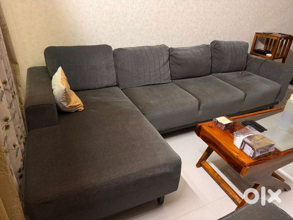 Wakefit sofa. 3 seater + L shaped