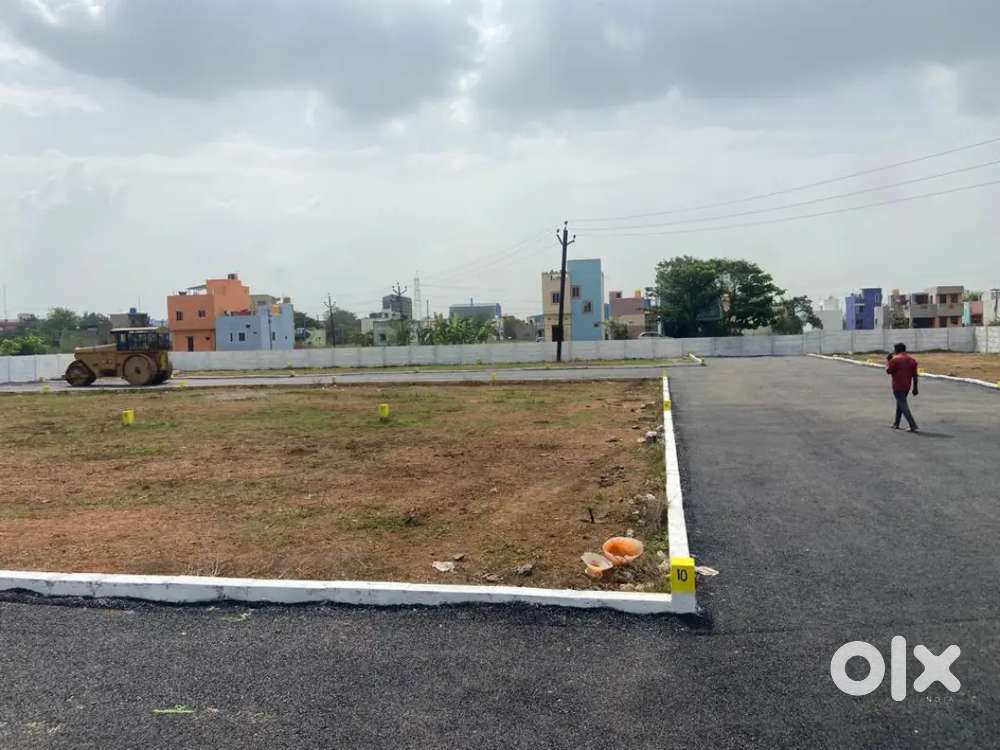 Redhills Near Cholavaram CMDA Plots for sale.