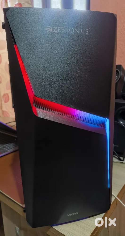 Desktop PC Cabinet with SMPS and Logitech Wireless Keyboard Mouse