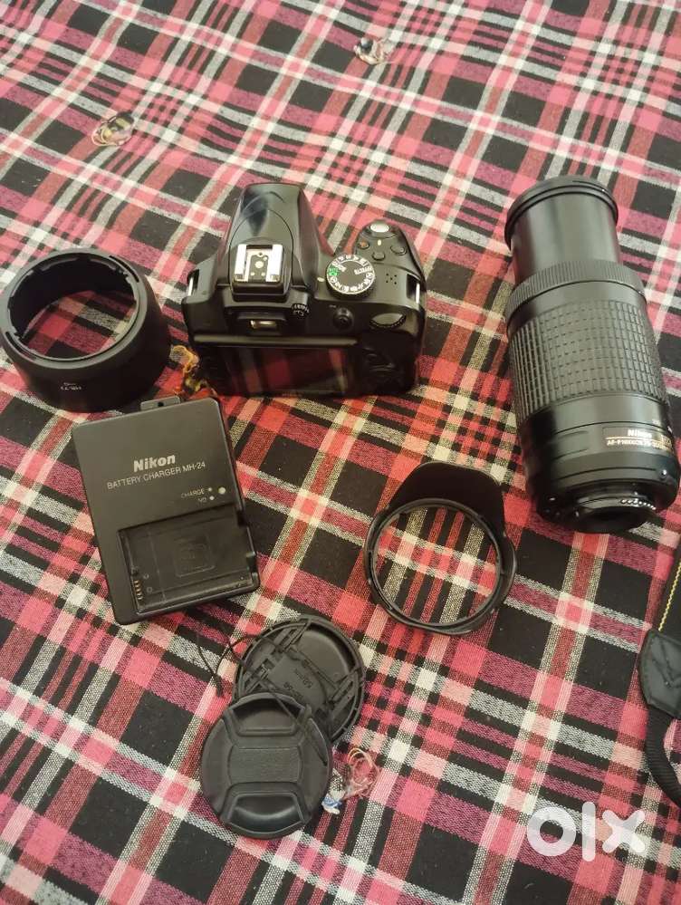 Camera Nikon 3300D new condition with lens