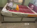 Steel Queen Size Bed