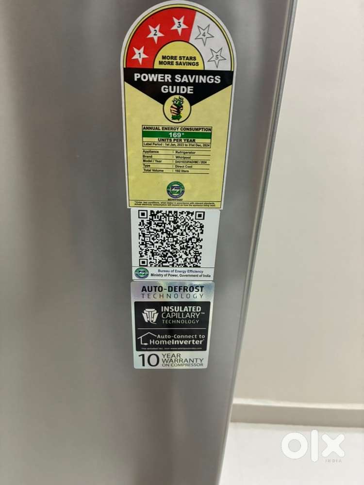 Whirlpool VitaMagic PRO - 192 Lt, 3 star, Single door