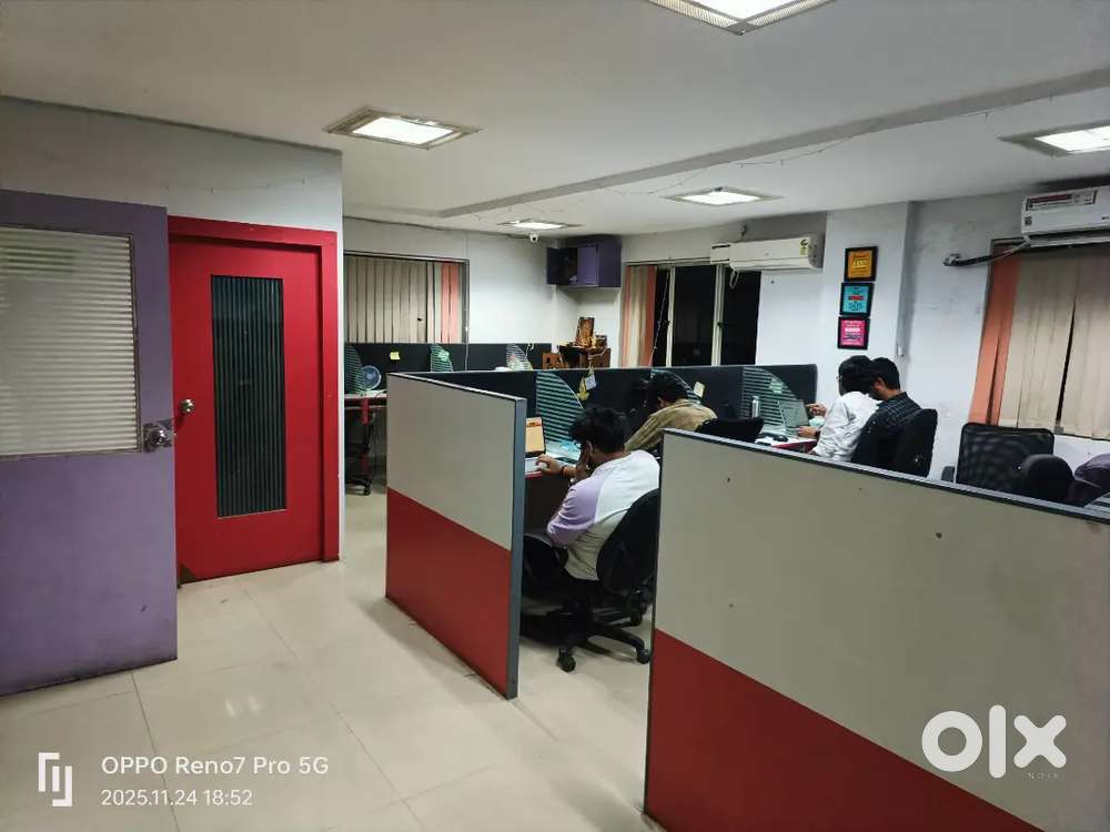 Deluxe A1 plug and play office space rent in Madhapur