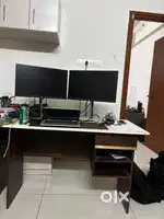 Office table and chair