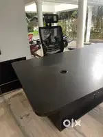 Office table and chair
