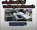 Saecond hand washing machine sales