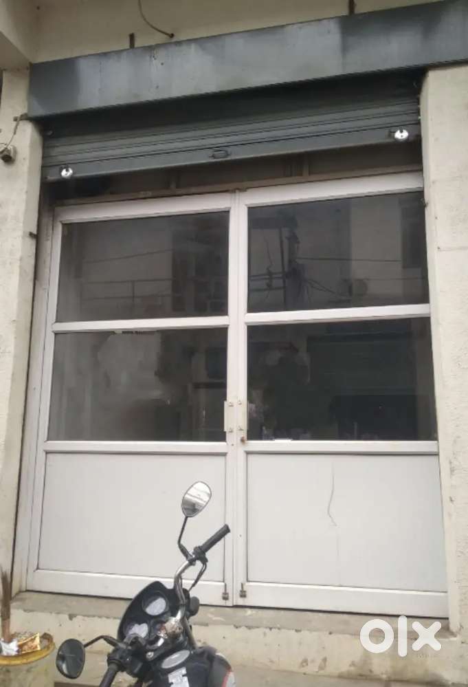 Aluminium section door