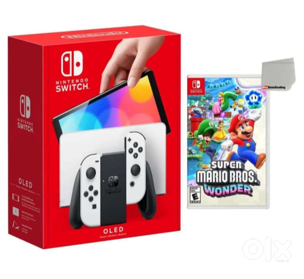 Nintendo Switch OLED

ModelHEG-001-64GB-White with ProController and