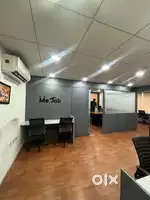 Fully furnished road side office for rent