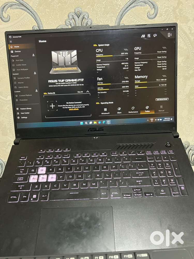 Asus tuf f17 FX707ZM