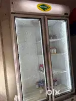 Western dowel dooor fridge