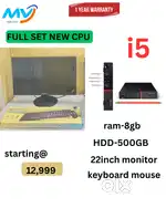 Ram - 8GB DDR3  Hard Disk - 500GB  ssd-256  2GB Graphics