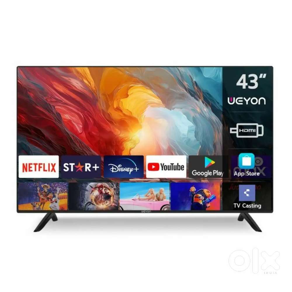 42 Inch Smart Led Tv 2 Years Warranty New Brand