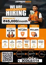 Urgent requirement for delivery executives