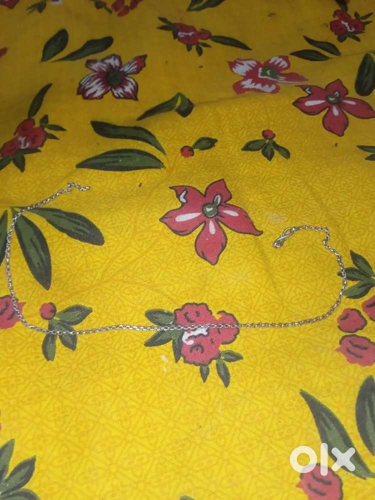 Silver chain for men