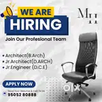 Need architect for work in engineering office