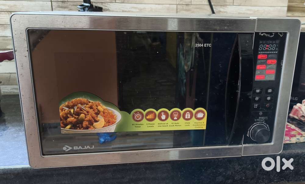Bajaj 25L Convection Microwave Oven (Model 2504 ETC)