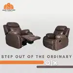 Brown 1 single Recliner sofa chair in emi available Aliyar Arham fact