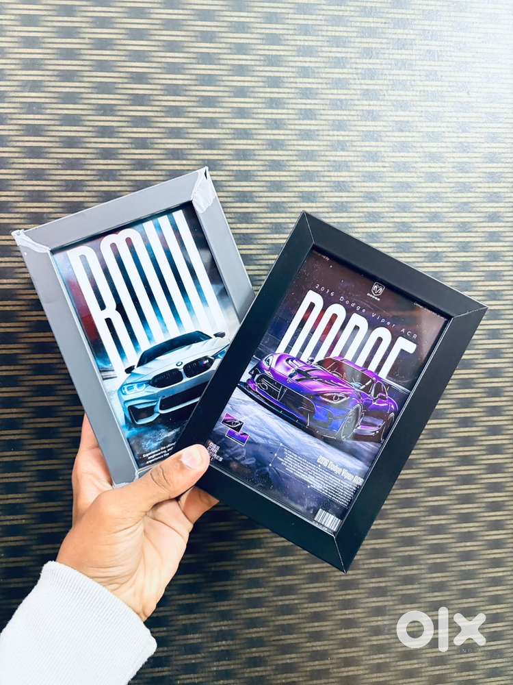  Premium Car Art Frames – Bring Speed to Your Space! ️