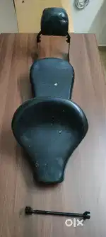 Bucket seat+backrest+handle cross bar