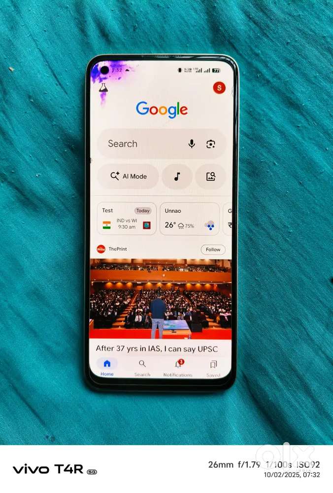 Realme narzo 60 5g  ( super amoled display).some red spot on left top
