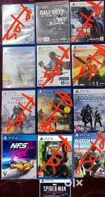 PS5 GAMES, PS4 GAMES FOR SALE