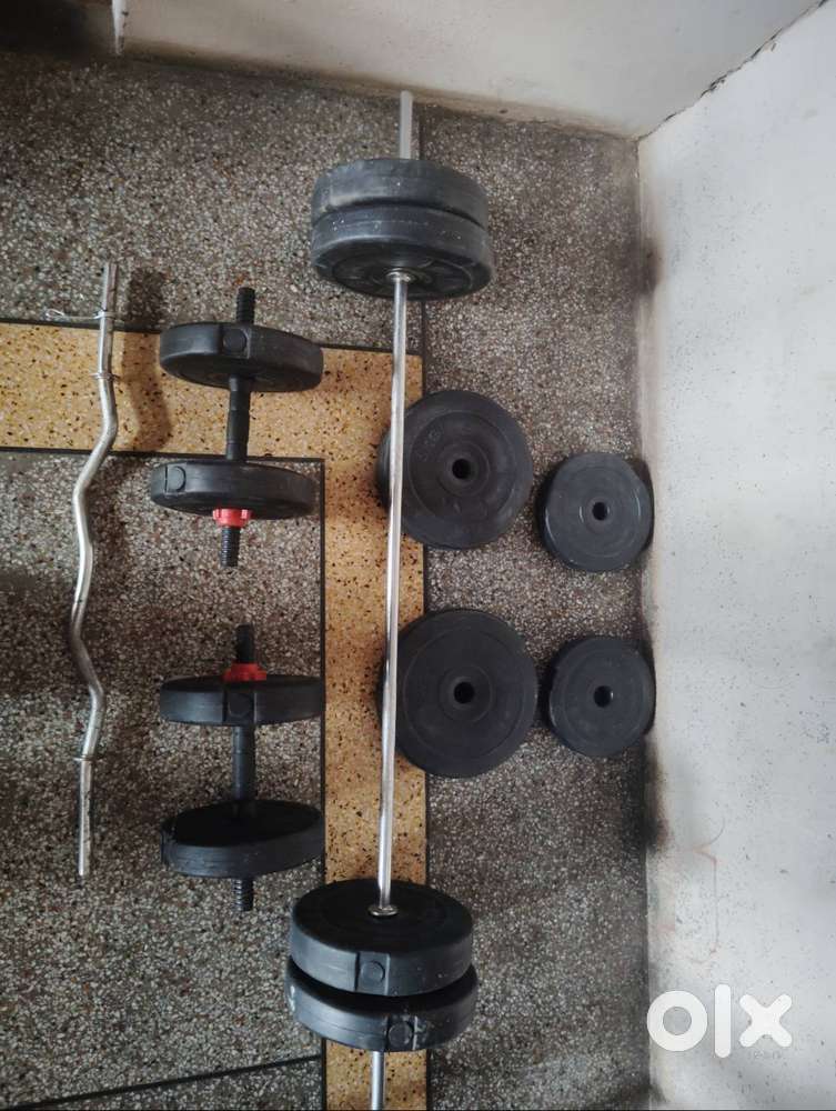 Complete Home Gym Set – Bench, Lat Pulldown Machine, Rods & 50kg Weigh