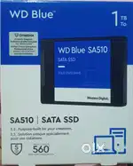 1TB Sata SSD WD Blue (New)