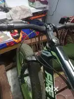 Fire catcher lime green and black colour fat bike for sale