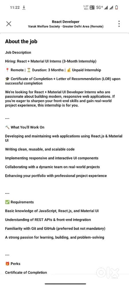 Figma Designer internship