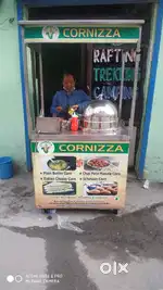 Sweet Corn Trolley with frier