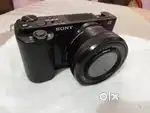 Sony ZVE10 camera with kit lens