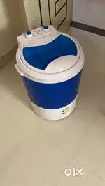 Hilton 3 kg Single-Tub Washing Machine with Spin Dryer-1yr used