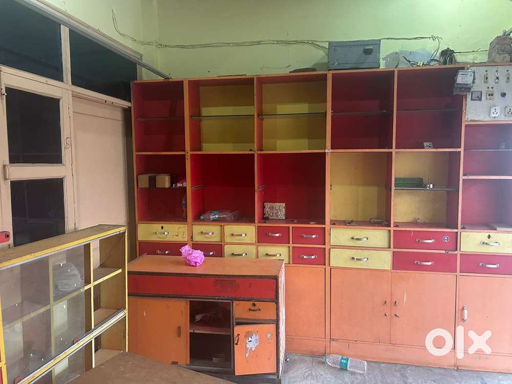 Shop with furniture and counter