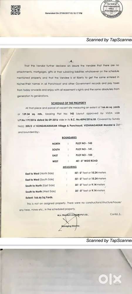 Located Near YSR Nagar Kondakarak village