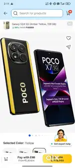Poco x7 only one month old