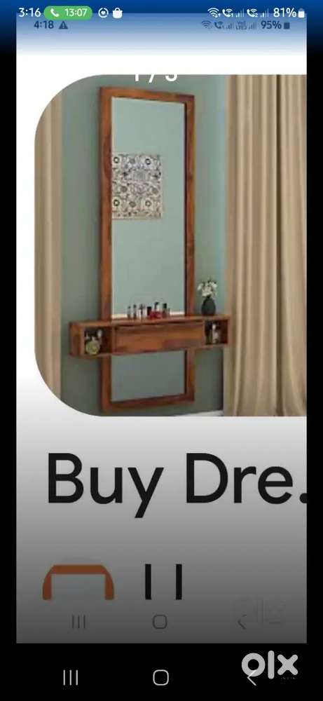 Dressing range branded wall hanging