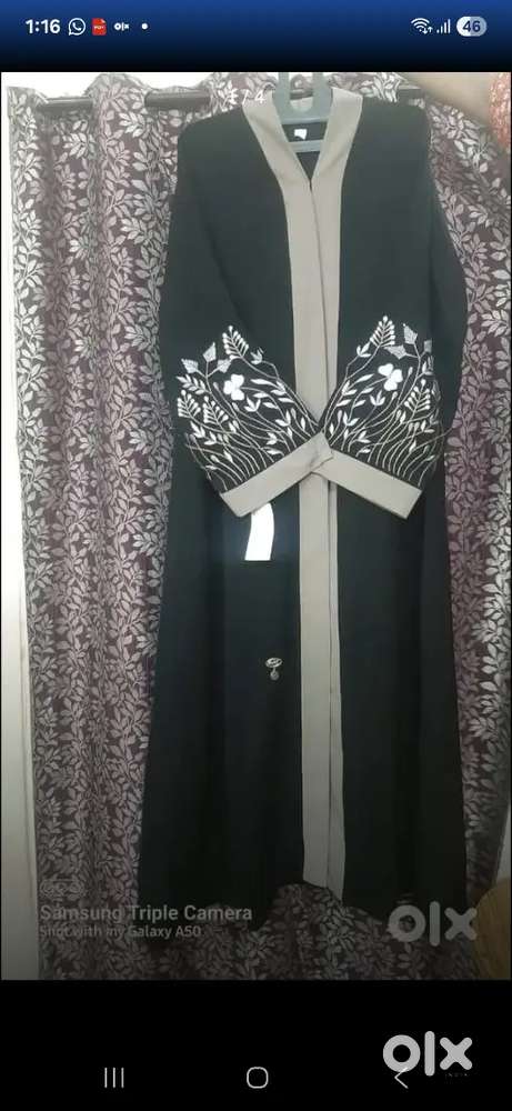 Burkha urgent need to sale Raj brand 56 Lenth with embroidery work