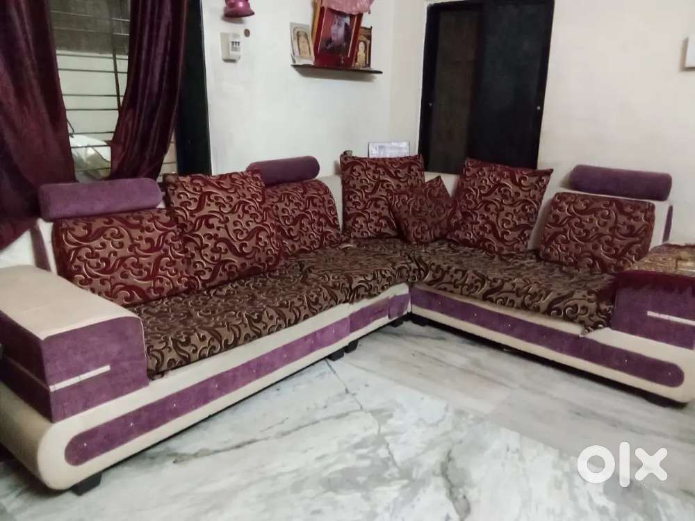 L shape sofa