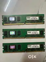 ZION 2GB DDR2 RAM (800MHz) – 3 Sticks (Total 6GB) – ₹500