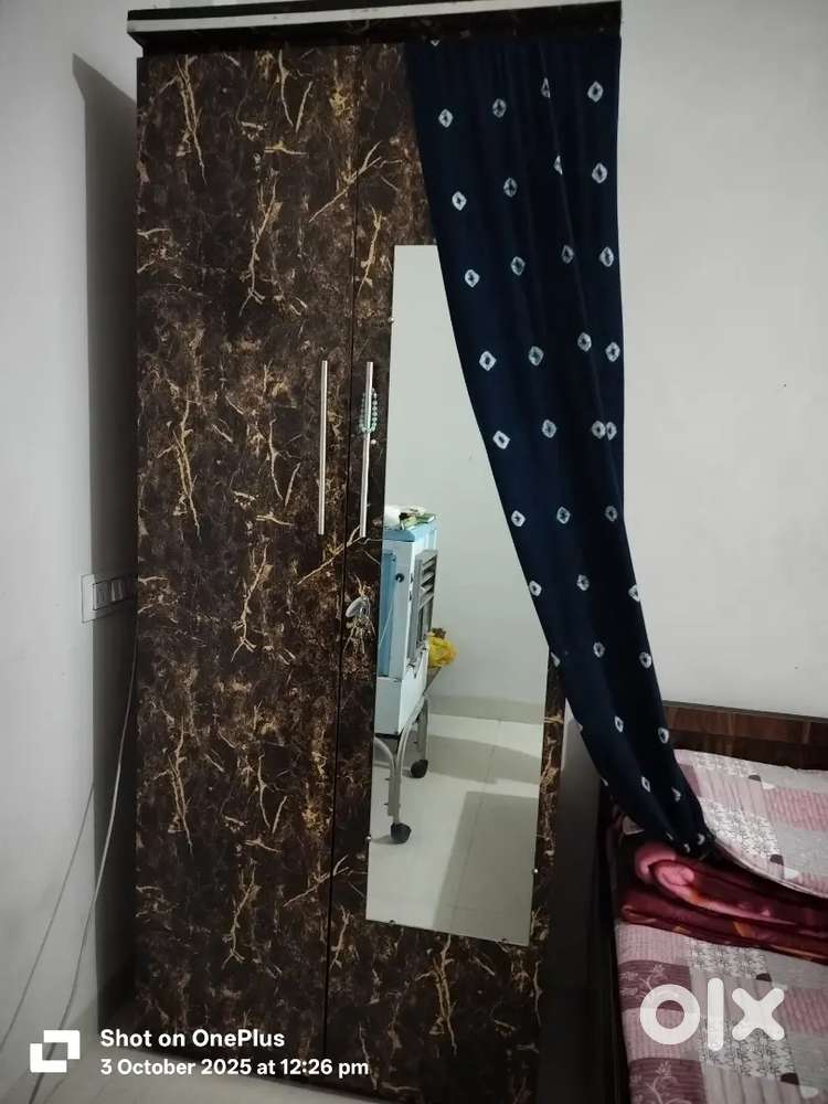 Wardrobe with mirror