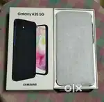 Samsung galaxy A35 5g 8gb 256gb New look Bill box 22999/-