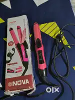 Nova 2 in 1 hair straight and curl set