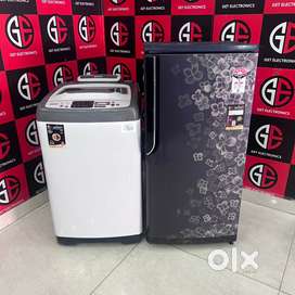 Samsung Digital washing machine and Samsung fridge combo with warranty